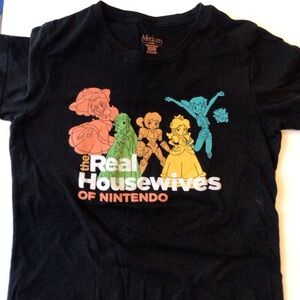 Black Nintendo Graphic T-Shirt